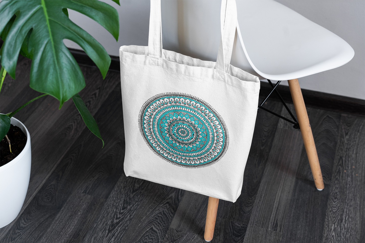 Blue Chakra Tote Bag