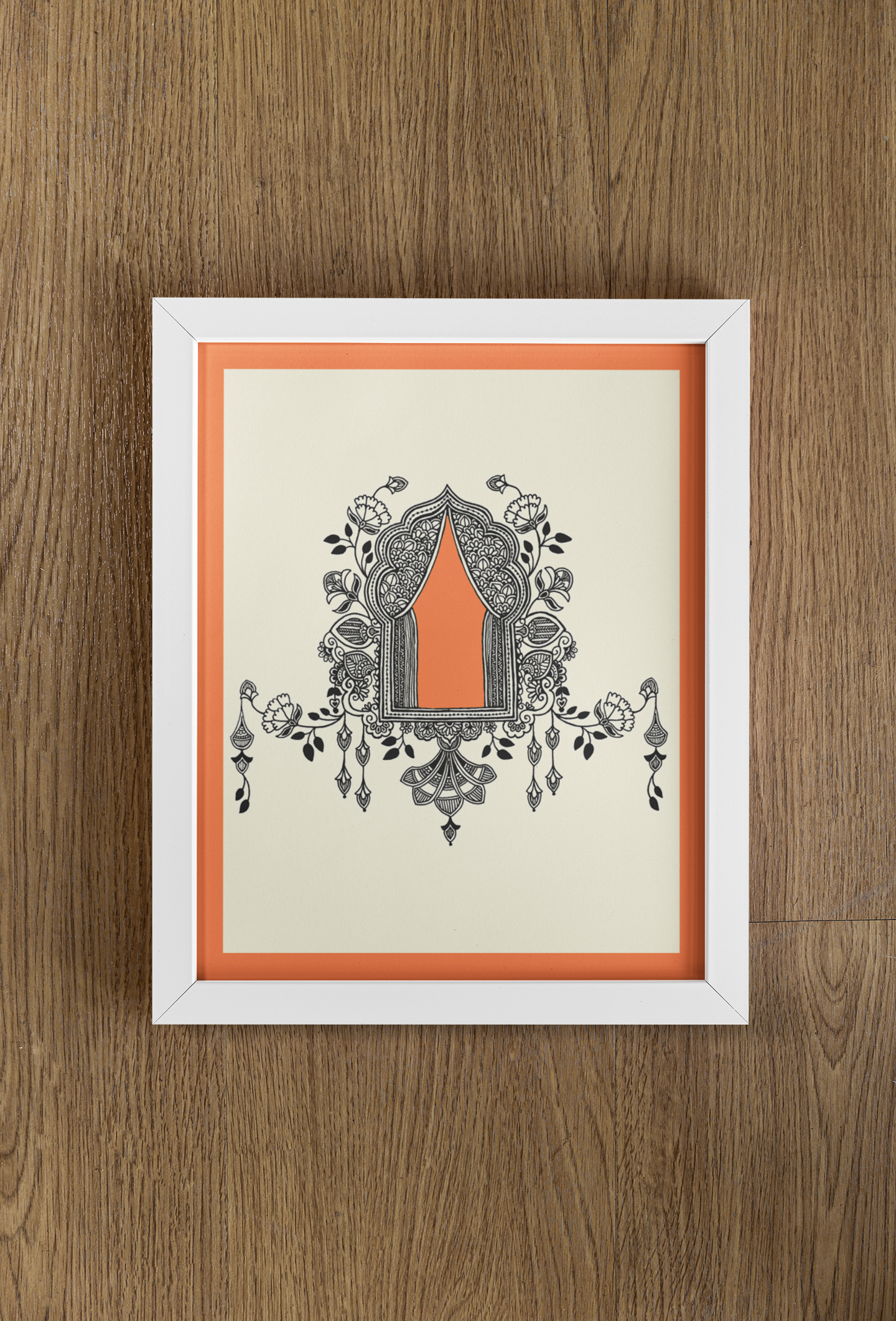 Flower Balcony Orange