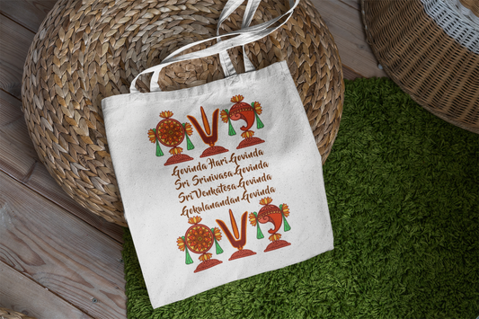 Govinda Hari Govinda Tote Bag