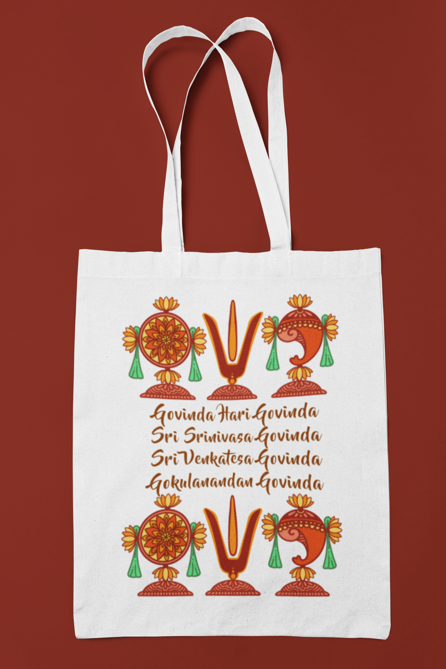 Govinda Hari Govinda Tote Bag