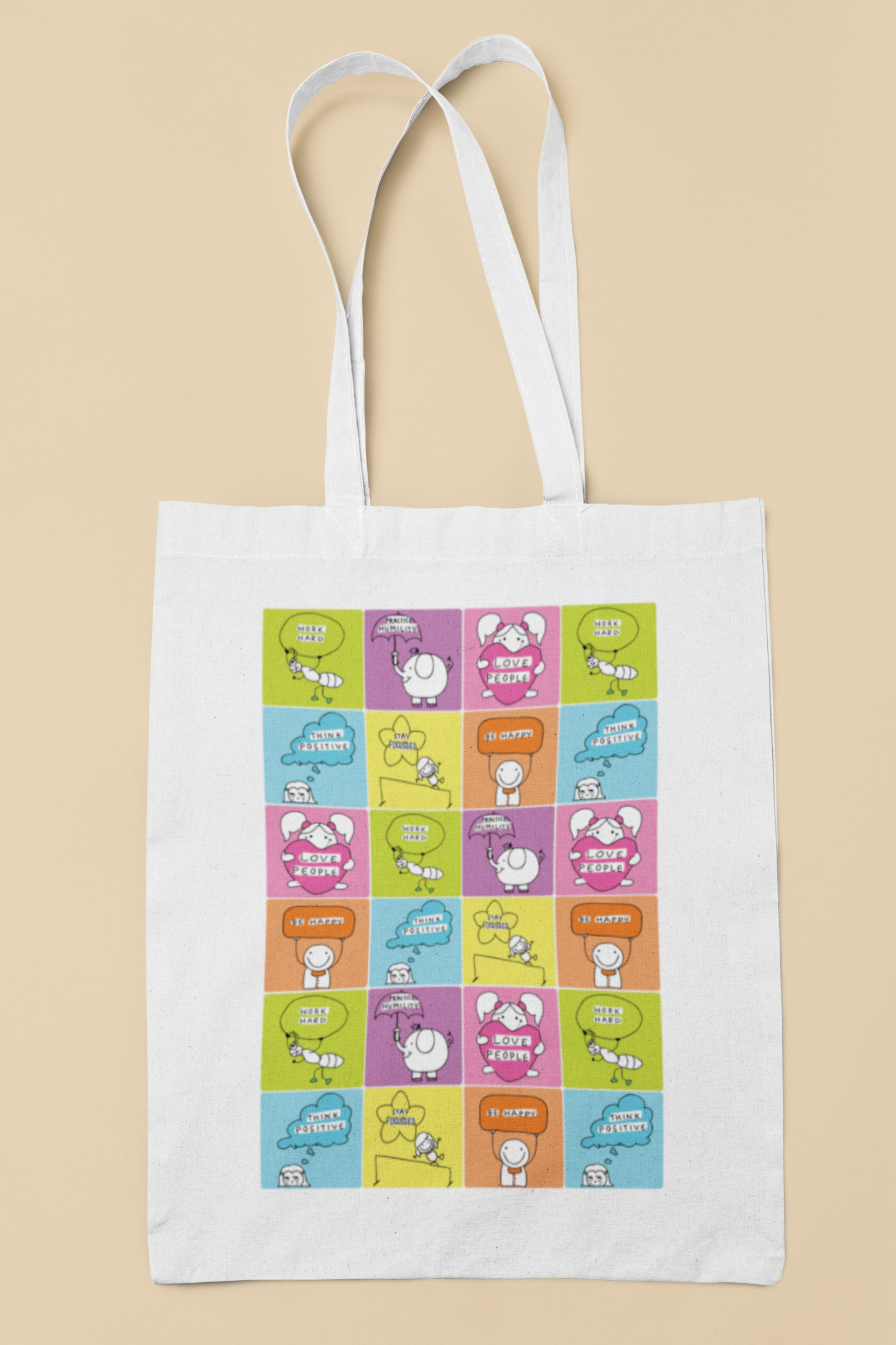 Happy Vibes Tote Bag