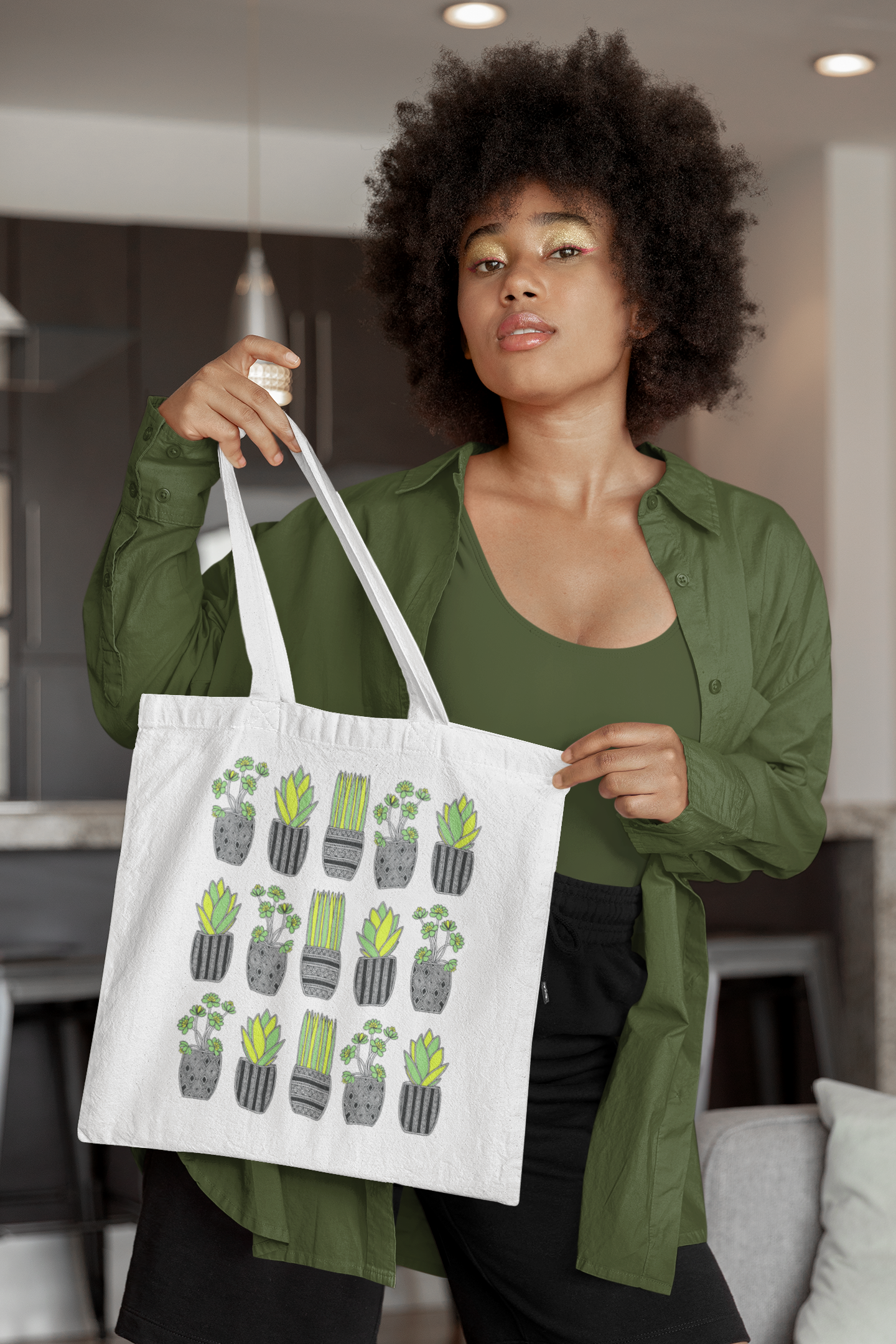Team Succulent Tote Bag