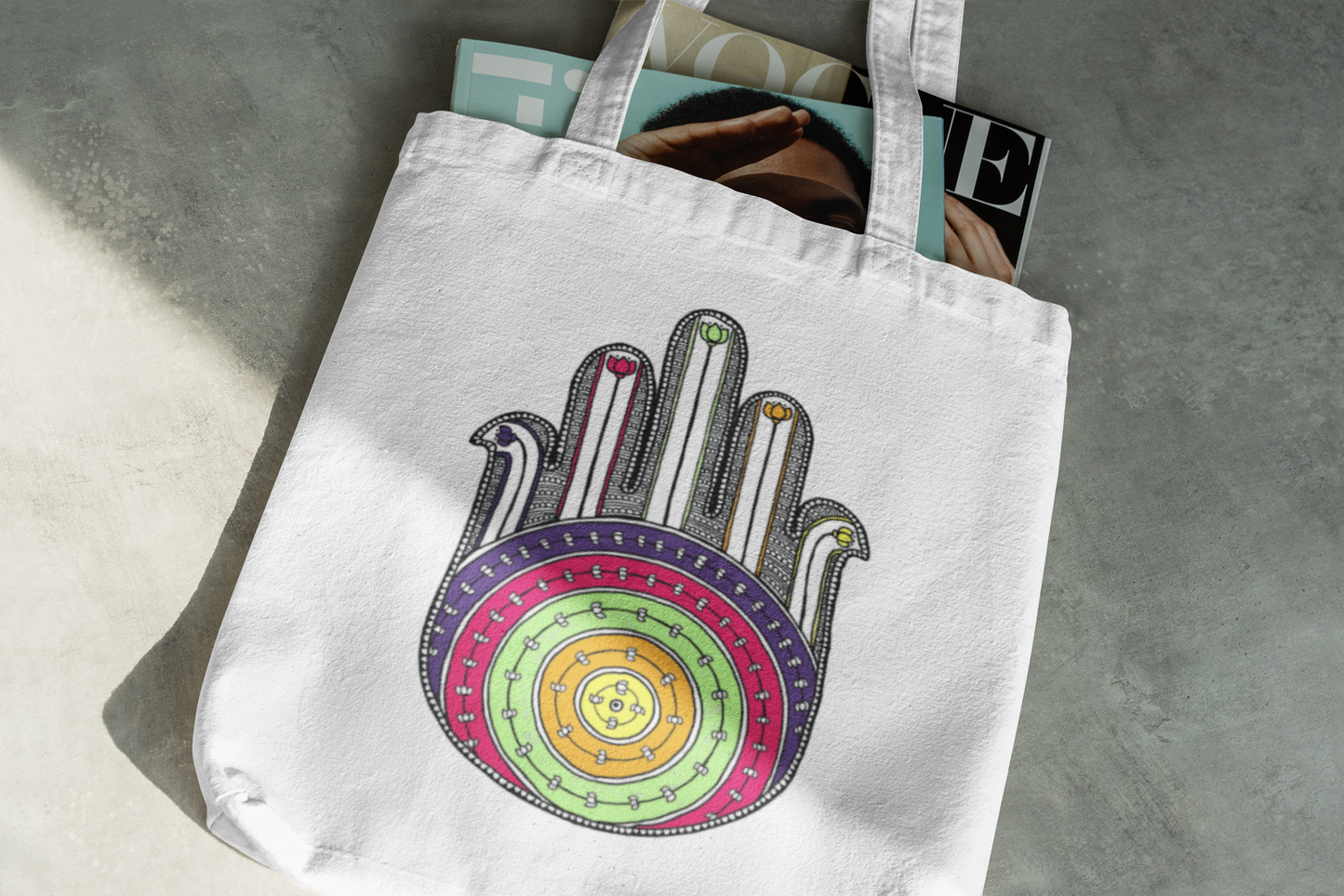 Hamsa Tote Bag