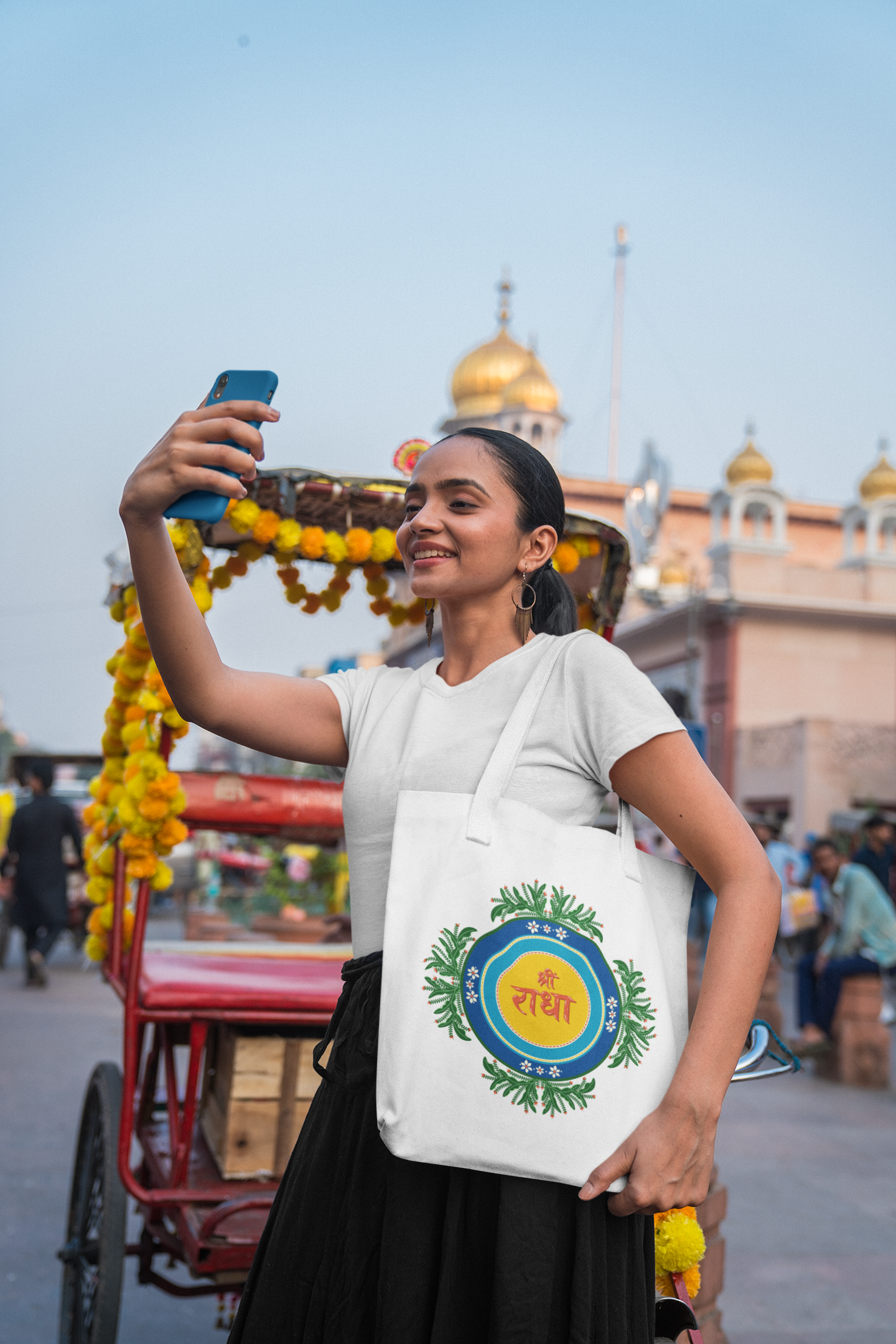 Shri Radha Tote Bag