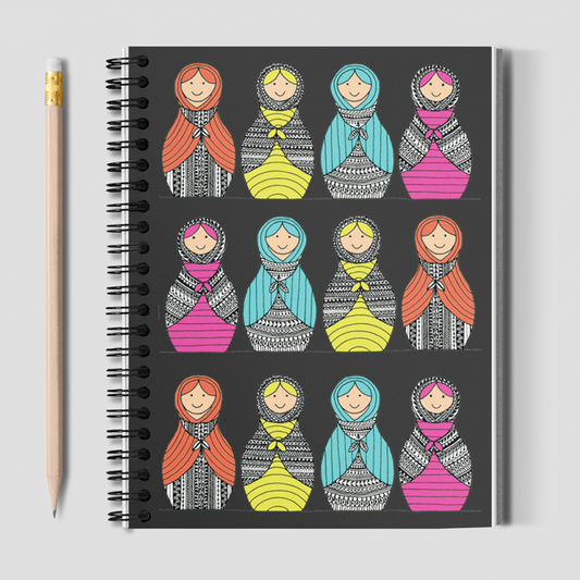 Russian Dolls Black