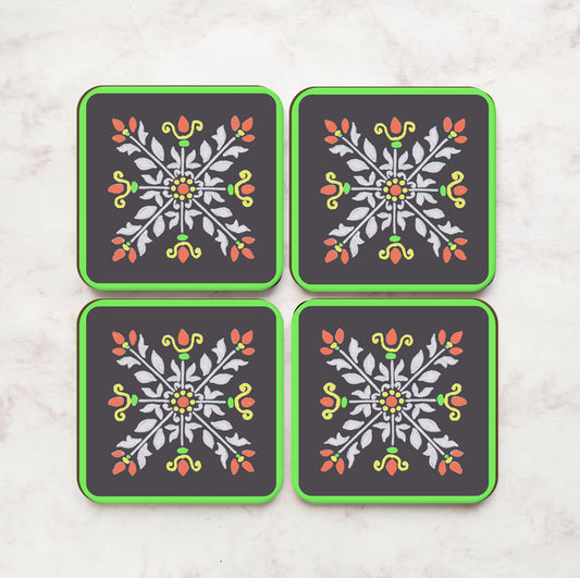 Blue Pottery (Set of 4)