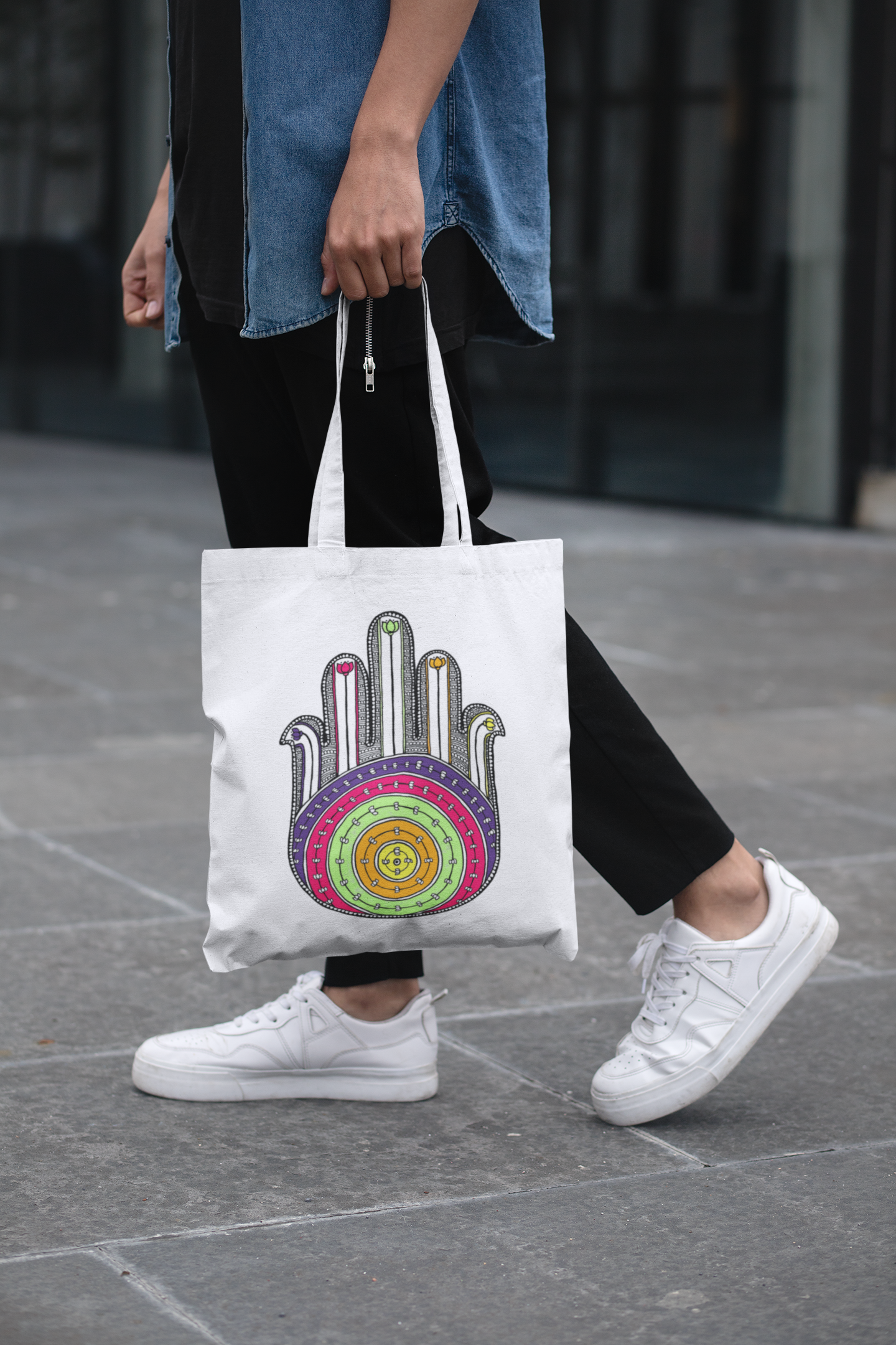 Hamsa Tote Bag