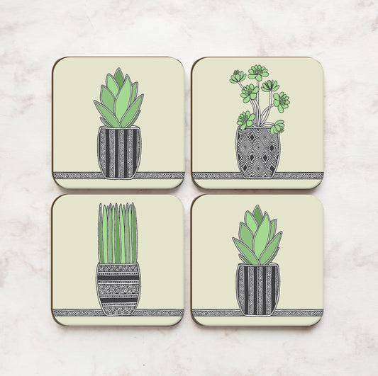 Team Succulent  (Set of 4)