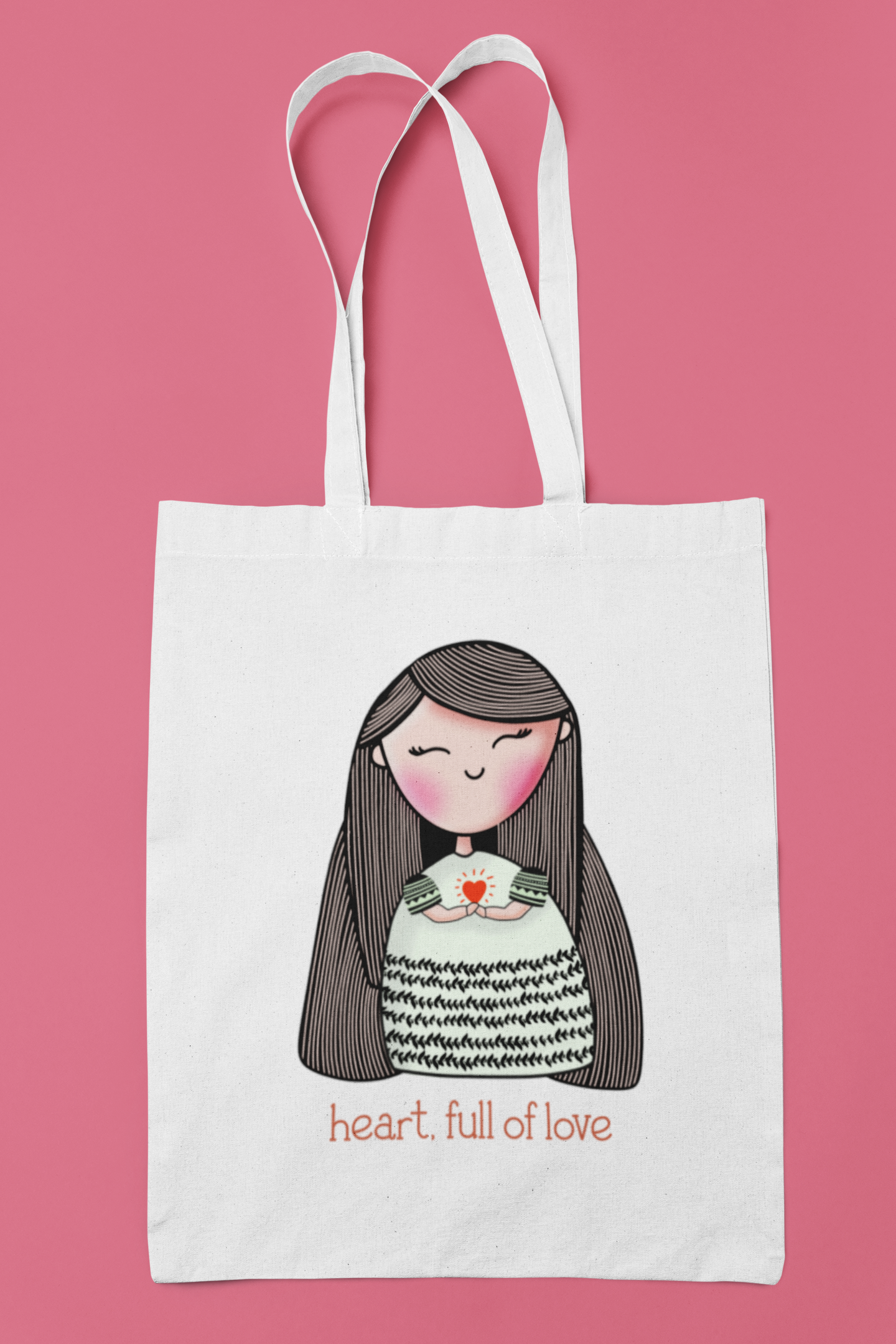 Heart Full of Love Tote Bag