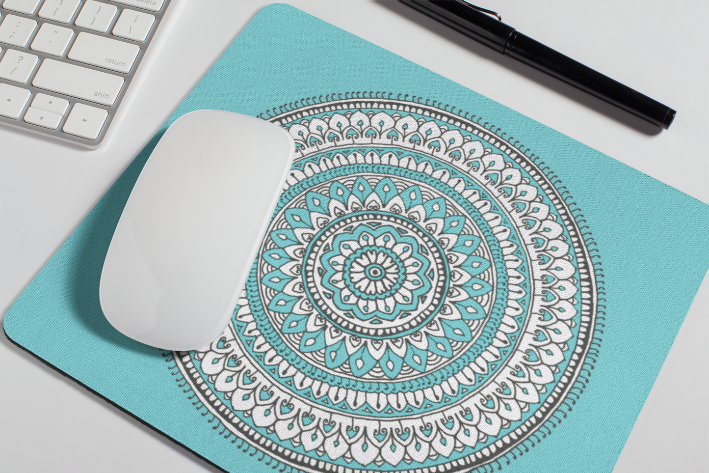 Blue Chakra Mouse Pad