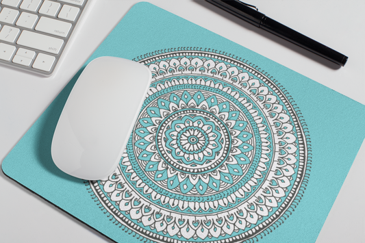 Blue Chakra Mouse Pad