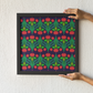 Kyaari rang birangi Square Frame