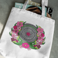 Pink Gardenia Tote Bag