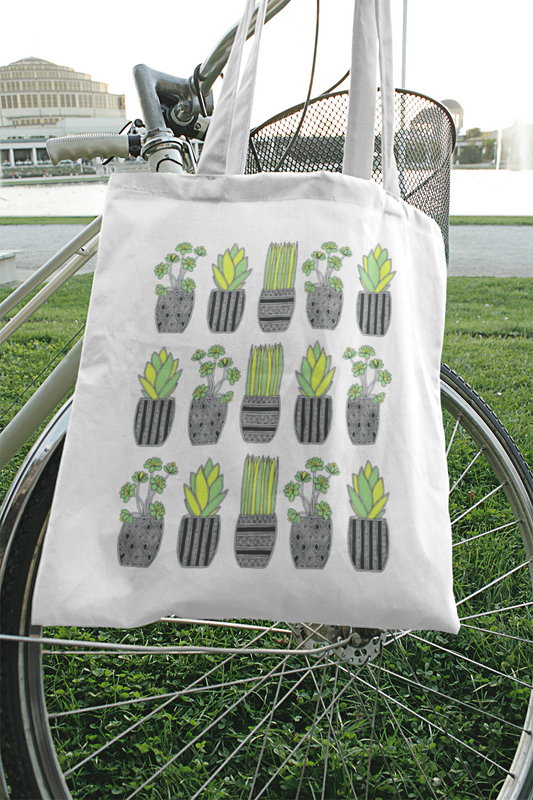 Team Succulent Tote Bag