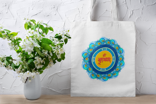 Shri Krishna Tote Bag