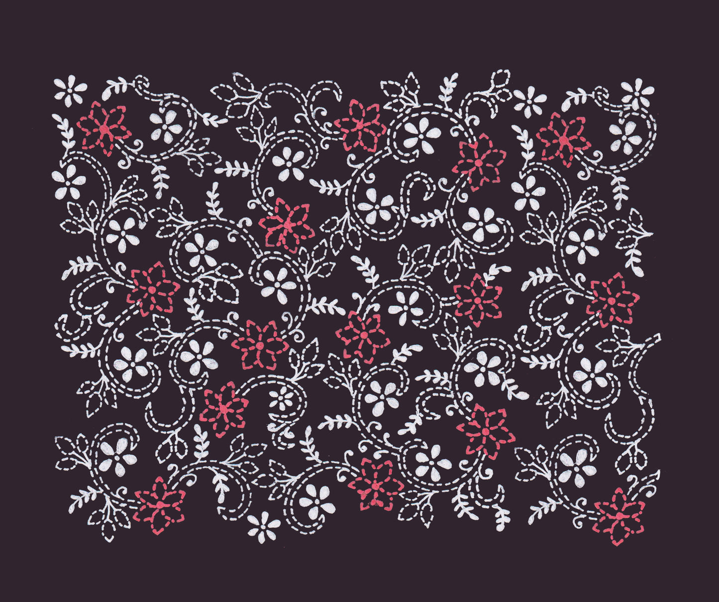 Chikankari Print