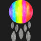Rainbow Drops Mouse Pad