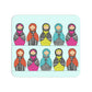 Russian Dolls Mouse Pad
