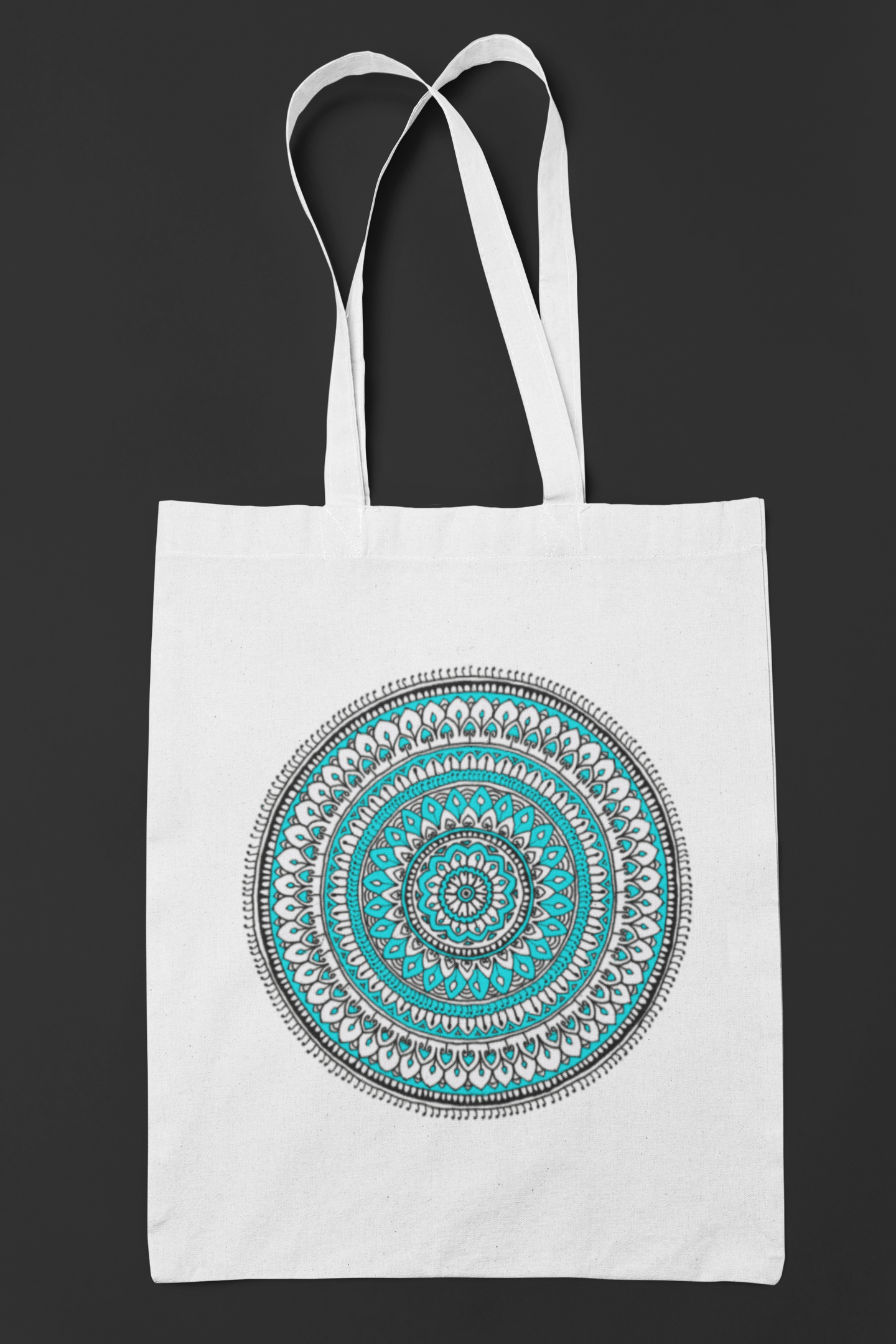Blue Chakra Tote Bag