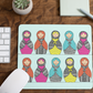 Russian Dolls Mouse Pad
