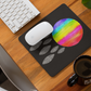 Rainbow Drops Mouse Pad